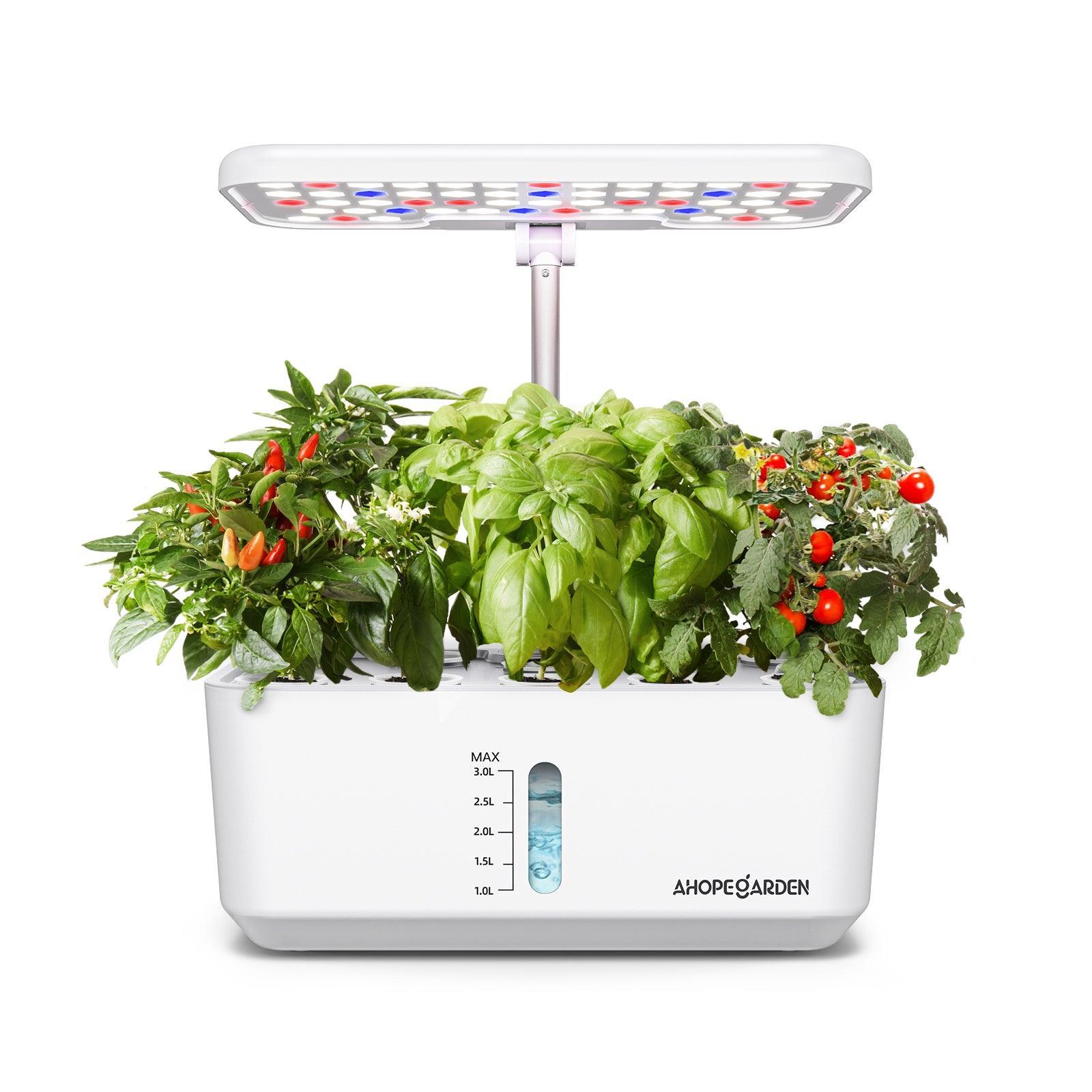 hydroponic indoor garden seeds 10 Seed Pods Smart Garden, White