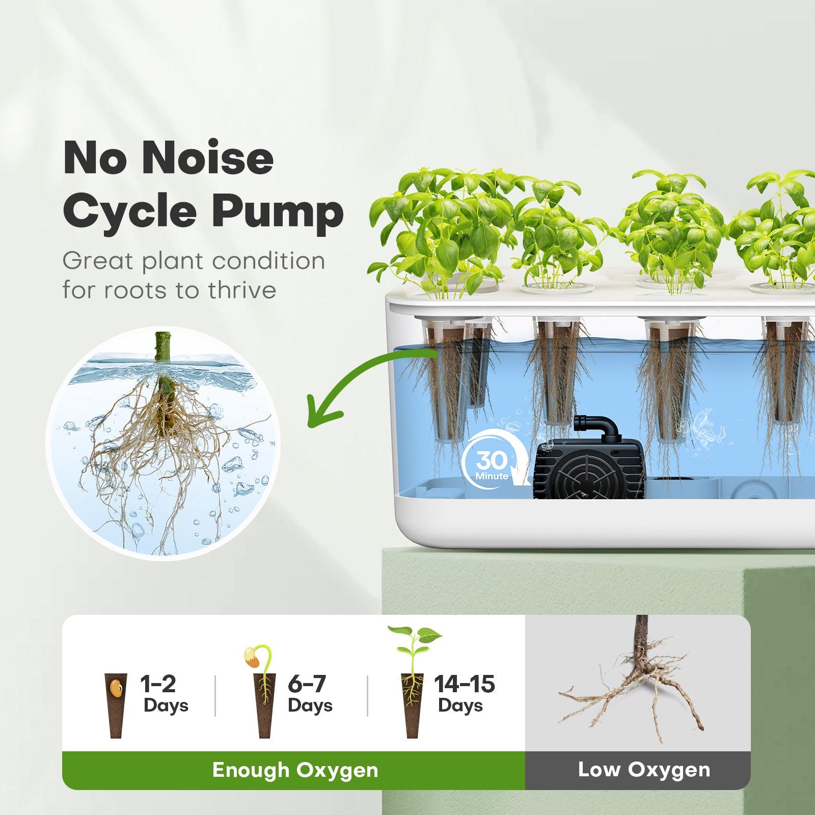 10 plant hydroponic system 10 Seed Pods Smart Garden