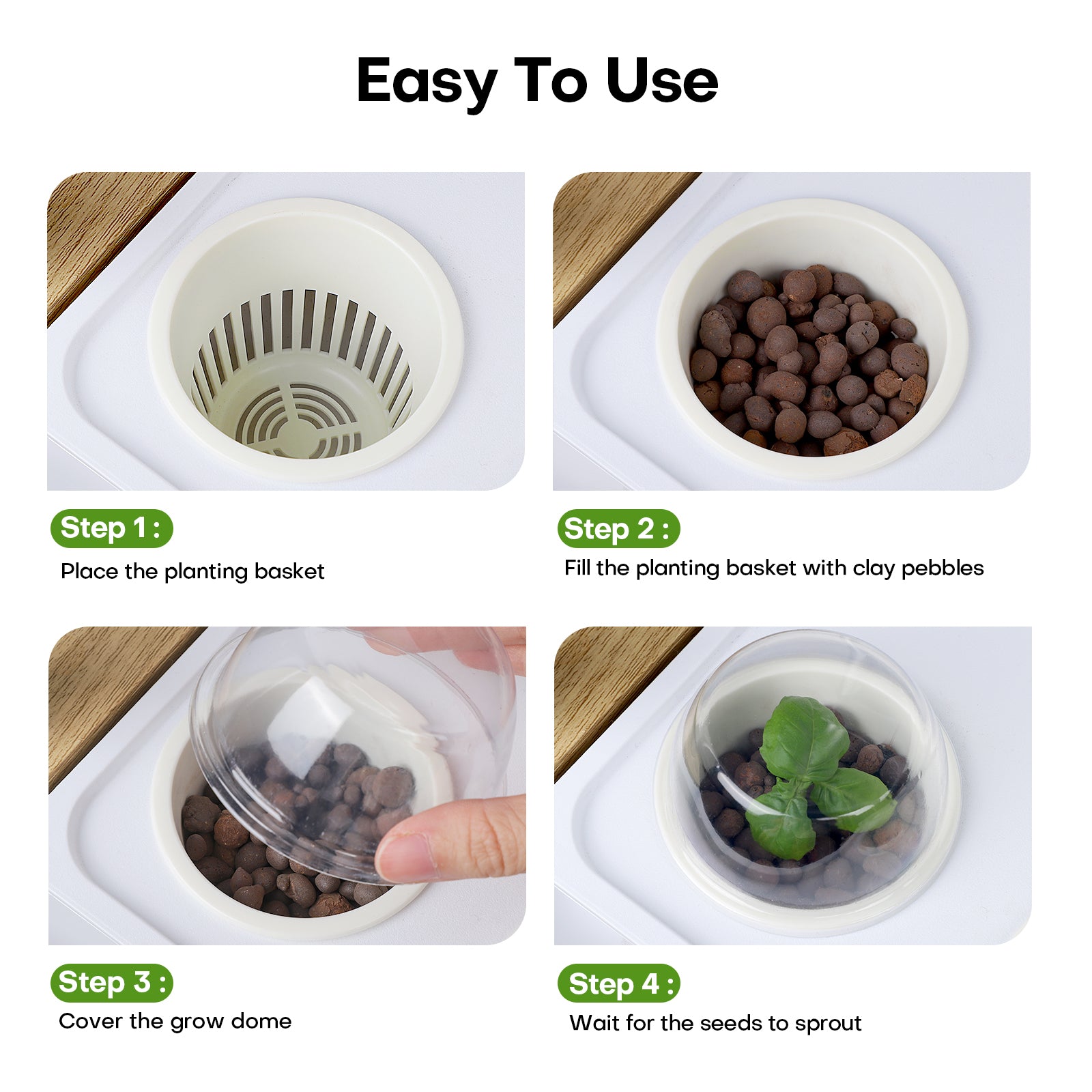 Ceramsite Pebbles Grow Kits for Hydroponic