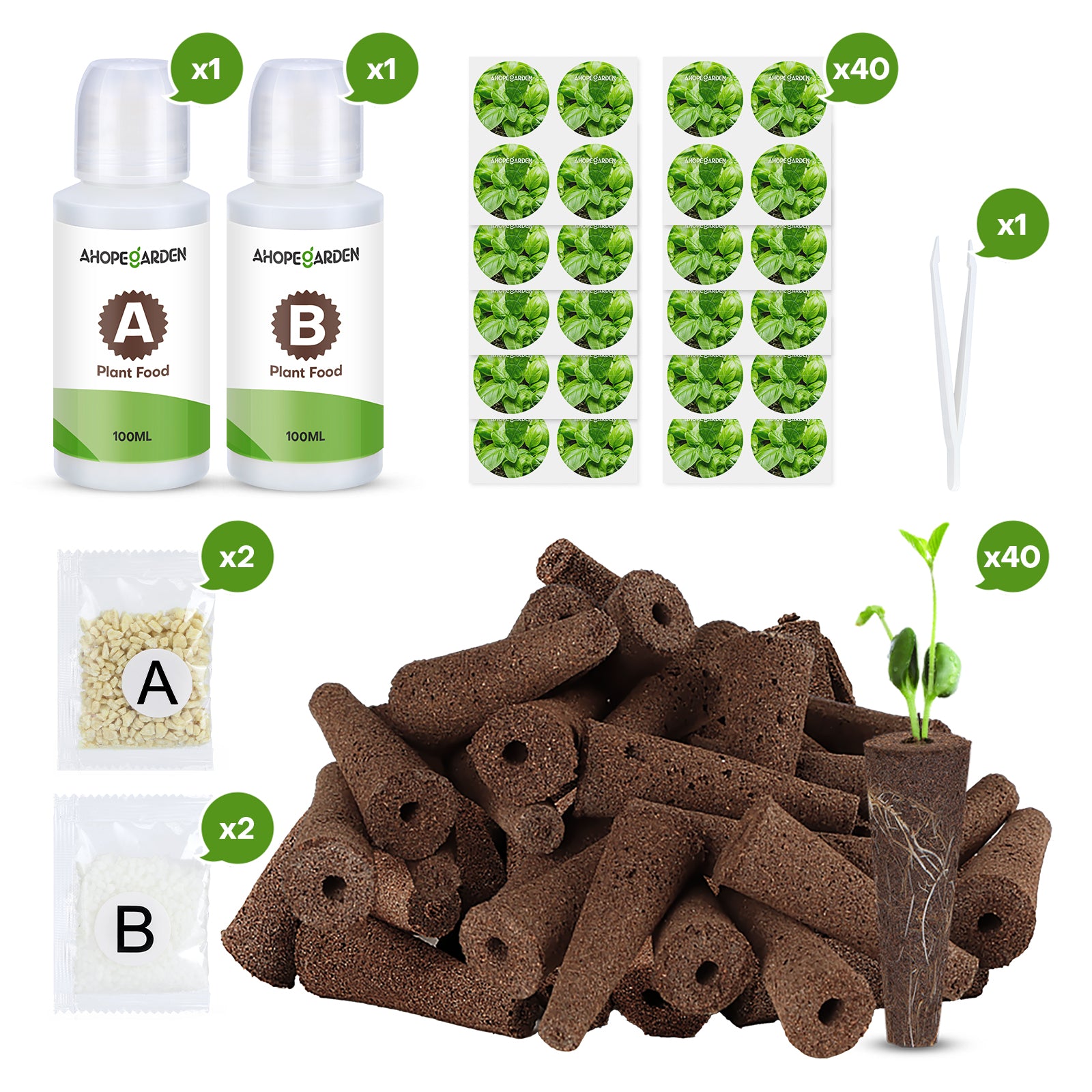plant food for hydroponic system Ahopegarden Plant Food for Indoor Garden Hydroponics Growing System