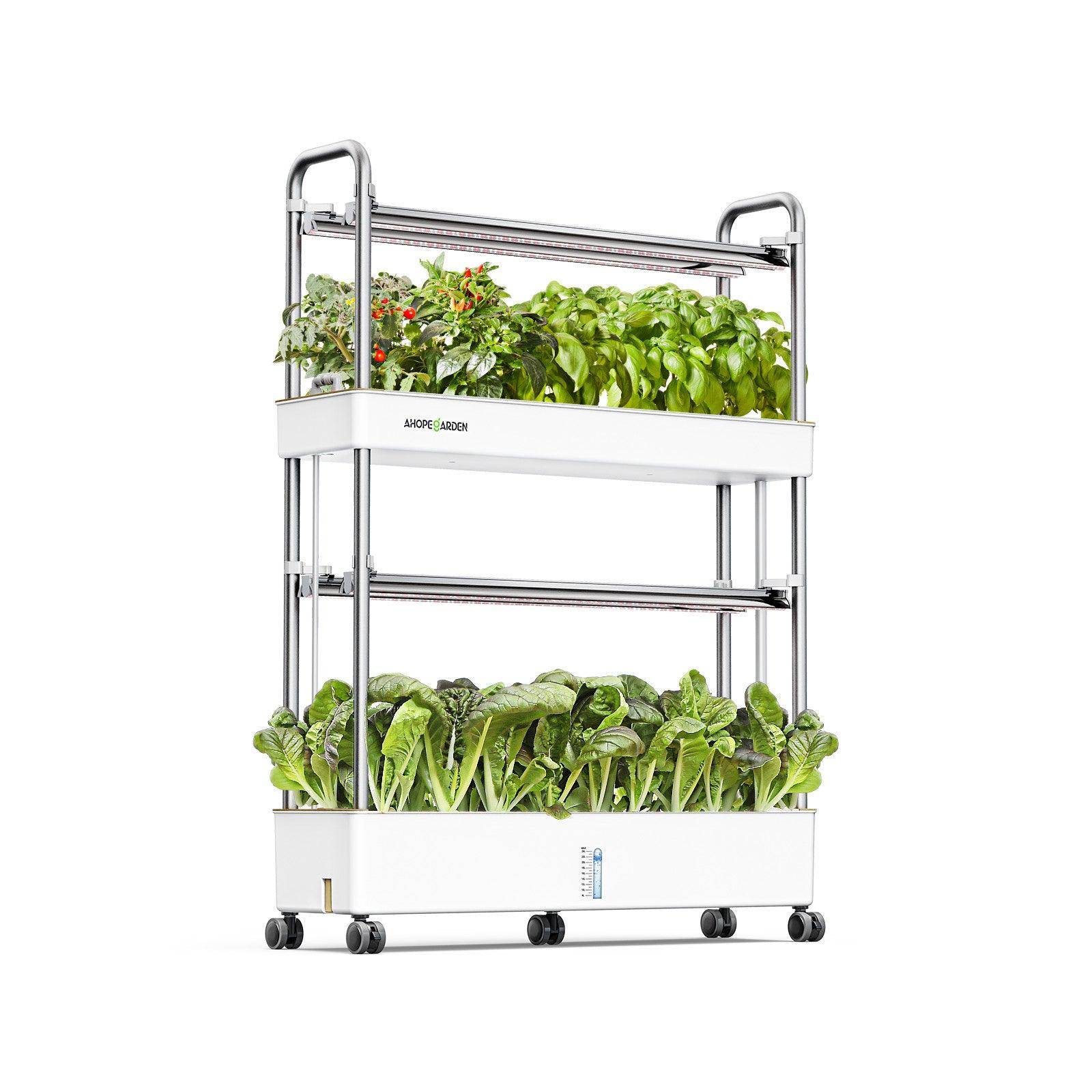 Ahope 60 Seed Pods 60 Vertical Hydroponic Garden Side View